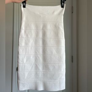 XS White Bodycon Skirt Macys
